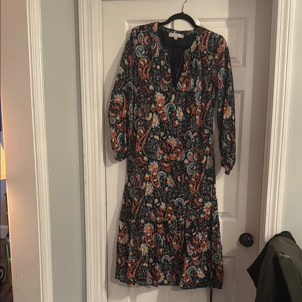 Floral Paisley Dress - Multicolor